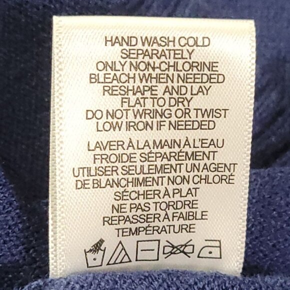 Sleeveless Mock Turtleneck Knit Top In Navy Blue 2X - Picture 13 of 14